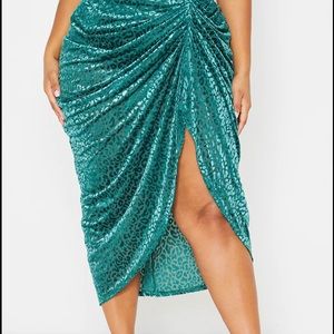 Ruched Skirt
